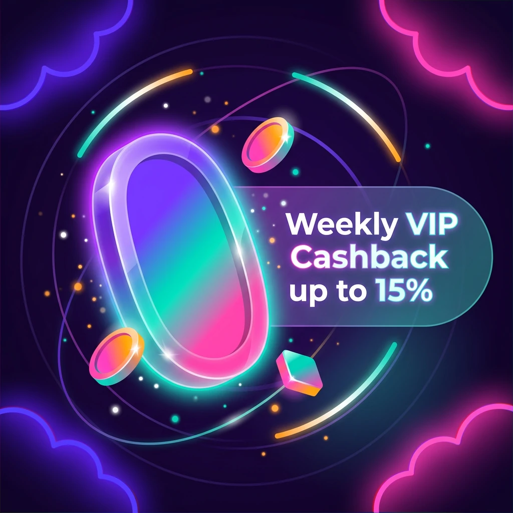 Weekly VIP Cashback up to 15%
